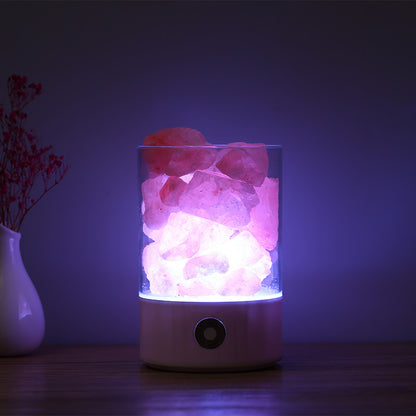 Salt Crystal LED Light