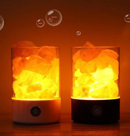 Salt Crystal LED Light