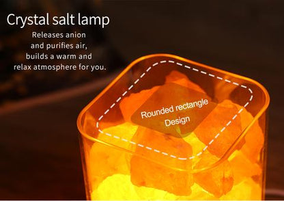 Salt Crystal LED Light