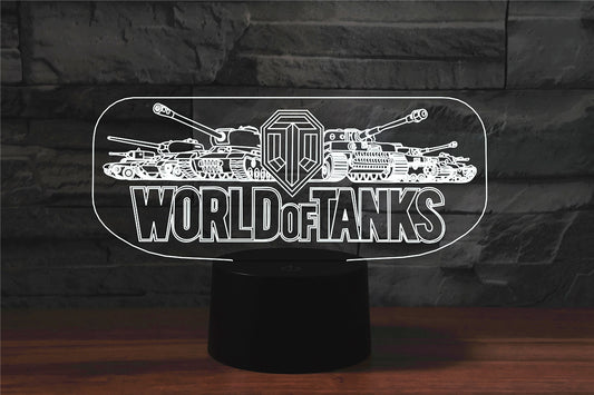 LED World of Tanks, Colorful Touch Light