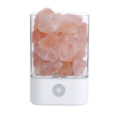 Salt Crystal LED Light