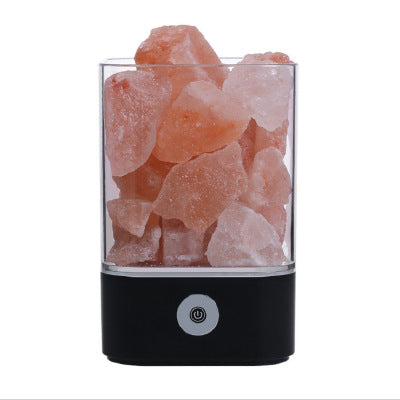 Salt Crystal LED Light