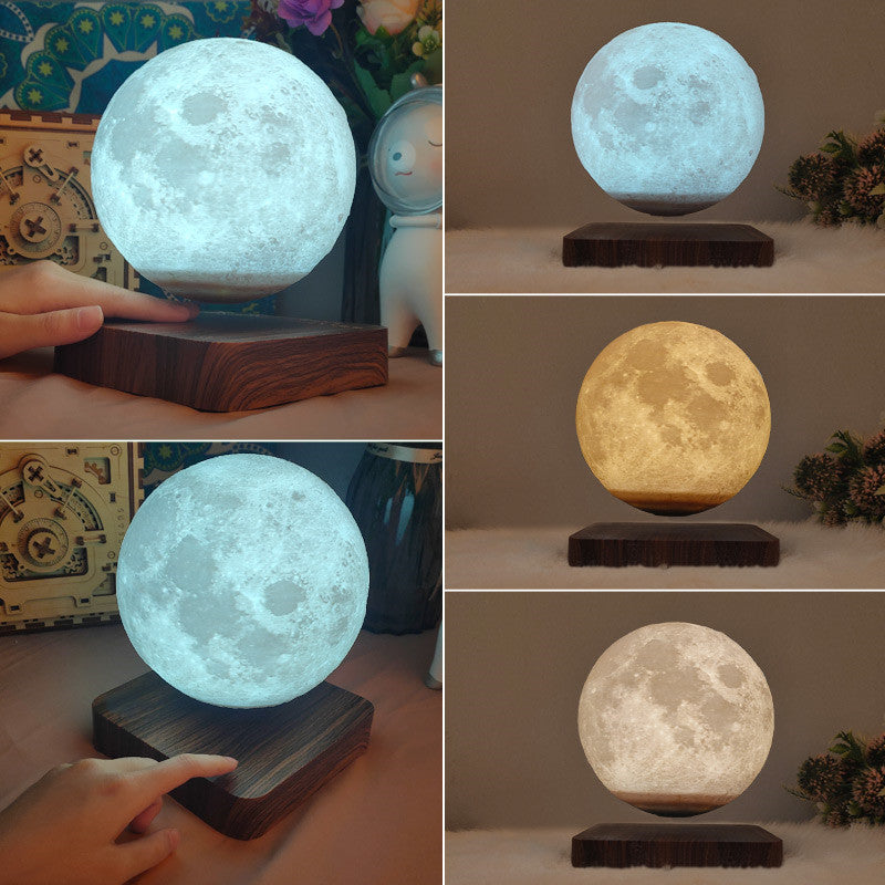 3D Magnetic Levitation Moon Lamp